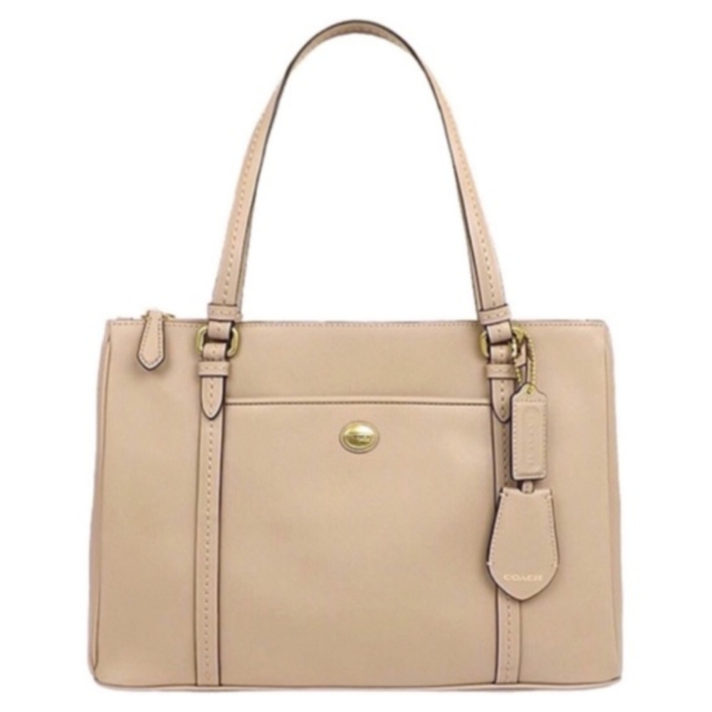 Coach Saffiano Leather Large Peyton Jordan Tote Bag